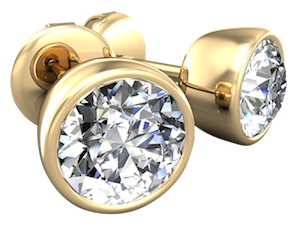 Bezel Setting - YG 9ct